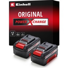 Frefly Store Einhell Orijinal 18 V 4,0 Ah Pxc Akü Twinpack 4511489