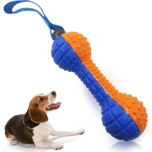Frefly Store Duffa Köpek Çiğneme Oyuncağı Köpek Dişlik Oyuncak Diş Kaşıyıcı Oyuncak Parçalanmaz Dayanıklı At Yakala Oyuncağı