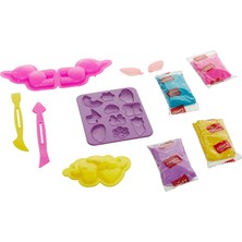 Frefly Store Crafy Oyun Hamur Set Sihirli Unicorn 4X50GR Parmak Hamurlu 11 Parça