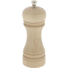 Frefly Store De Buyer Marlux 245 Karabiber Değirmeni, Kayın, Doğal/değirmeni Paslanmaz Çelik 14 cm