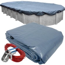 Frefly Store Robelle 341833-4 Kış Için Havuz Örtüsü, Premier, 18 x 33 Ft Yer Üstü Havuzlar