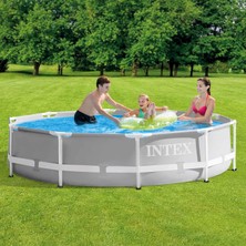 Frefly Store Intex 26700NP Prizma Çerçevesi Havuz Siyah 26 Ft x 7600NP