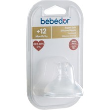 Frefly Store Bebedor 333 Biberon Emziği (Şeffaf)