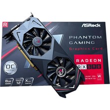 Rx 590 Amd Phantom Gaming x 8g Ekran Kartı Yenilenmiş