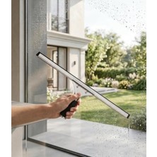 Frefly Store Metal Cam Silme Çekçeği, 30 cm Uzunluk ile Hassas Temizlik Için