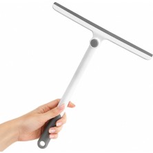 Frefly Store Krafz Silikon Çekçek 360 Derece Oynar Başlıklı, Cam Silme Aparatı: Etkili Temizlik Için Esnek Tasarım (Slikon Çekçek)