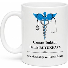 Tenso Kişiye Özel Stetoskop Seti I Mavi Stetoskop I Kişiye Özel Isimlik I Doktora Özel Hediye