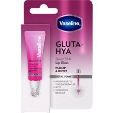 Frefly Store Vaseline Gluta Hya Serum Etkili Lip Gloss Royal Plum