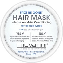 Frefly Store Giovanni Frizz Be Gone Elektriklenme Karşıtı Saç Maskesi 295ML