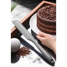 Neoflam Ince Silikon Pasta Spatulası - Gri