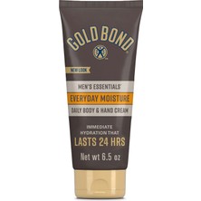 Frefly Store Gold Bond Erkek Essentials Nemlendirici Krem 6.5 Oz. Kuru Ciltler Için Günlük Nem