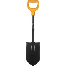 Frefly Store Fiskars Araç Küreği, Sağlam, Ağırlık: 1,4 Kg, Uzunluk: 80 Cm, Çelik/plastik, Siyah/turuncu, 1014809