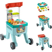 Frefly Store Fisher-Price 4'ü 1 Arada Alışveriş Sepeti Yürüteç Bebek Oyuncağı, JLM95
