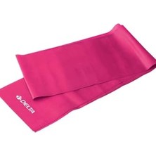 Frefly Store Delta Pilates Bandı Orta Sert 120 x 15 cm Egzersiz Direnç Lastiği Fuşya, PLTS-BNT-120CMP-ETY551