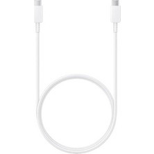 Frefly Store Usb-C - Usb-C 45WATT Pd Type-C Pd/qc Hızlı Şarj/data Kablosu Beyaz Hızlı Şarj & Data Kablosu,1metre