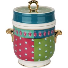Frefly Store Lucky Art Estelle Bone Kulplu Kavanoz 16 cm