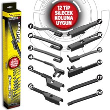 Frefly Store Automix Vette Plus Multifit Silecek 450 mm | Sessiz ve Iz Bırakmayan Performans | Tüm Araçlara Uyumlu