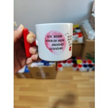 Arden En Yakın Arkadaşa Hediye Seramik Kupa/bardak Can Kuş Tasarımlı
