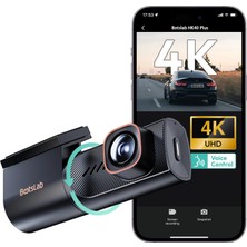 Frefly Store Botslab HK40 Plus Araç Içi Kamera 4k, Dahili Gps, 5.8ghz Wi-Fi