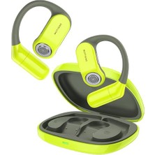 Frefly Store Motıons, MS-E52 Ows, Açık Kulak Tasarımlı Kablosuz Spor Kulaklık, Bluetooth 5.3, 30 Saat Pil Ömrü, Ultra Ince, Hafif, Ergonomik Tasarım, Çift Cihaz Desteği, Wireless, Yeşil