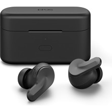 Frefly Store Epos Adapt E1 Gerçek Kablosuz Kulaklık Siyah - Hibrid Anc, Çok Noktalı Bluetooth, Microsoft Teams & Made For iPhone Sertifikalı, 50H Pil, Kablosuz Şarj, Yarı Açık, USB C Dongle Ipx5 Suya Dayanıklı
