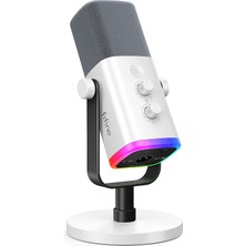 Frefly Store Fıfıne Akış Podcasting Için Xlr/usb Oyun Mikrofonu, Ps4/ps5 Için Pc Bilgisayar Rgb Mikrofon, Kazanç Düğmeli, Mikrofon Sessiz, Izleme Jakı, Video Oluşturma Kaydı Için Oyuncu Mikrofonu-Ampligame Am8