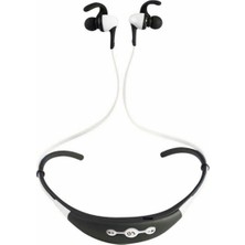 Frefly Store Psr Aksesuar Bt-54 Bluetooth Kulaklık – Kablosuz Stereo Ses, Mikrofonlu, Kumandalı, Çift Cihaz Bağlantısı, Yüksek Ses Kalitesi ve Konforlu Tasarım (Beyaz)