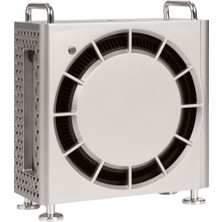 Frefly Store Mcstorey Mac Mini M4 M4 Pro Standı Gümüş, Dikey Mac Mini Tutucu, Havalandırmalı Abs Kasa, Kaymaz Silikon Ayaklı Port Erişimli Masaüstü Stand, 2024 Uyumlu