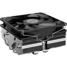 Frefly Store Pccooler RC400-53MM Düşük Profil Cpu Hava Soğutucu, 4 Borulu (Aghp Teknolojisi), 90 mm Pwm Fan, 2700 Rpm, Amd Am4/am5 & Intel LGA1700/1851/1200/1151/1150 Uyumlu Siyah