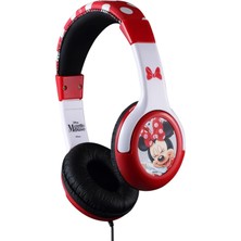 Frefly Store Volkano Disney Minnie Mouse Mini Fare Çocuk Kulaklığı Lisanslı DY-13301-MM, Çok Renkli, Medium