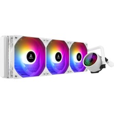 Frefly Store Segotep Bevere 360 Argb Beyaz Sıvı Işlemci Soğutucusu (Am5 ve LGA1700 Uyumlu)