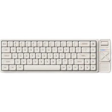 Frefly Store MAGI65 Pro Ochre White Rgb Kablosuz Hotswap Mekanik Gaming Klavye