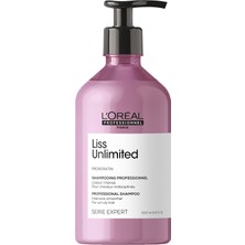 Frefly Store L'oréal Professionnel Paris Serie Expert Liss Unlimited Elektriklenme Karşıtı ve Yoğun Yumuşaklık Veren Şampuan 500ML