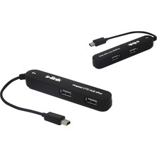 Frefly Store S-Link SL-U92 USB Mini 5pin M To 4 Port Otg Hup