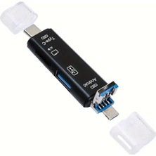 Frefly Store Daytona A-5068 Type-C To USB 3.0 Flash Otg Veri Aktarım Sd Tak Çalıştır Kart Okuyucu Çevirici x 2 Adet