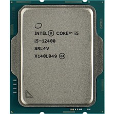 Frefly Store Intel Cpu/core I5-12400 4.40GHZ LGA1700 Tepsi