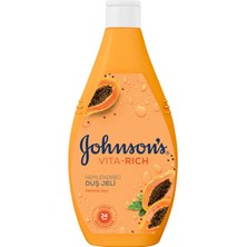 Frefly Store Johnson & Johnson Vita-Rich Papaya Özlü Nemlendirici Duş Jeli 400 ml