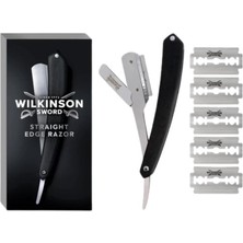 Frefly Store Wilkinson Sword Profesyonel Çelik Ustura + 5 Yedek Bıçak