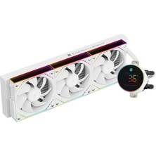 Frefly Store Thermalright Frozen Magic 360 Digital Argb White V2 360MM Intel-Amd Uyumlu Işlemci Sıvı Soğutucu