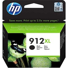 Frefly Store Hp 3YL84AE Black Mürekkep Kartuş 912XL