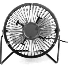 Frefly Store Metal Taşınabilir USB Mini Fan, Ev, Ofis, Oda Kullanımı Için Idealdir Sessiz Çalışır 4 Inç Mini Vantilatör