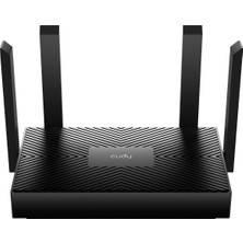 Frefly Store Cudy WR1500 AX1500 Wi-Fi 6 Router, 4 Gigabit Portlu, 4 Antenli Kablosuz Yönlendirici, Vpn, Wpa3 Güvenliği, Access Point Modu