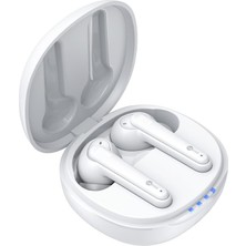 Frefly Store Lecoo EW302 Kablosuz Bluetooth 5.1 Tws Mikrofonlu Kulak Içi Kulaklık - 20 Saat Oynatma Süresi, Sıvıya ve Toza Karşı Dayanıklı, Spor, Iş, Oyun Için, Dokunmatik Kontrol, Kulak Içi Kulaklık Beyaz