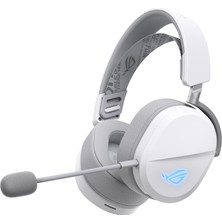 Frefly Store Asus Rog Pelta Beyaz Kablosuz Oyun Kulaklığı (Bt Mikrofon