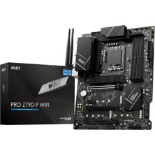Frefly Store Msı Pro Z790-P Wıfı Ddr5 Intel Z790 Soket 1700 Ddr5 7000(OC) Mhz Atx Gaming (Oyuncu) Anakart