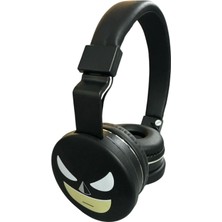 Frefly Store Netavantaj Batman Kablosuz Bluetooth Katlanabilir Kulaküstü Kulaklık Siyah