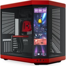 Frefly Store Hyte Y70 Touch Infinite Midi Tower Nero, Colore Ciliegia (Hyte Y70 Touch Infinite Case Blk Cherry)