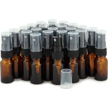 Frefly Store Vivaplex, 24, Kehribar, 10 ml (1/3 Oz) Cam Şişe, Siyah Ince Sis Spreyi