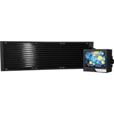 Frefly Store Thermalright Mjolnir Vision 360 Black x Fansız 360MM Intel-Amd Uyumlu Işlemci Sıvı Soğutucu