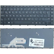 Frefly Store Part Master Hp Probook 430 G5, 440 G5, 445 G5 Ile Uyumlu Klavye, Siyah